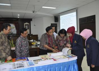 Saat visitasi dari asesor BAN-PT di prodi S2 PPs UNY